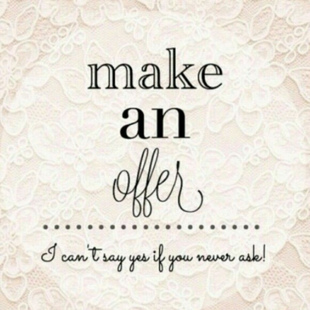 I LOVE offers!!!